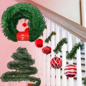 Božićni vijenac od umjetnog bora (5,5 m) | HOLIPINE