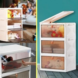 Kutija za pohranu s poklopcem - spremna za 2 minute, bez alata | ORGABOX