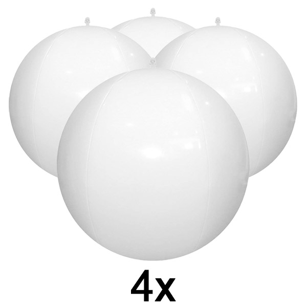 4x Plutajuće svijelo na napuhavanje za bazen | POOLGLO